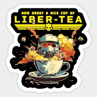 LIBER-TEA - HellDivers II Sticker